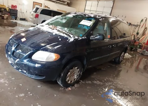2003 Dodge Grand Caravan Ex z USA, uszkodzony, nr VIN 2D4GP74L43R256145